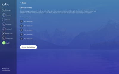 a screenshot of a computer screen with a blue background