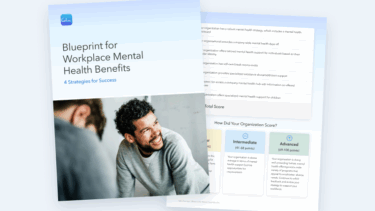 the blueprint for workplace mental health benefits brochure