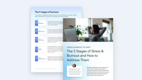the 5 stages of stress & burnout and how to address them