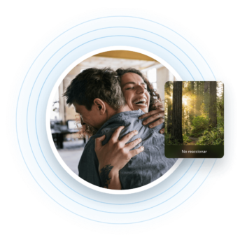 a man holding a woman in his arms