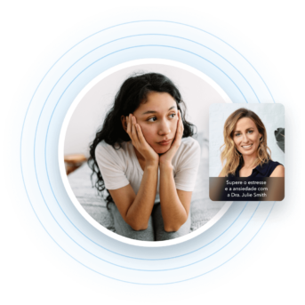 a woman with her hand on her face