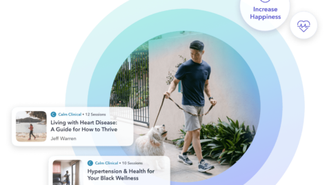 a man walking a dog on a leash