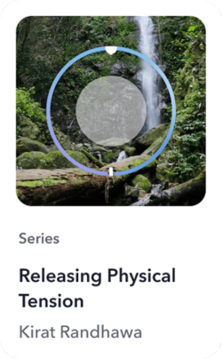 a book with a picture of a waterfall in the background