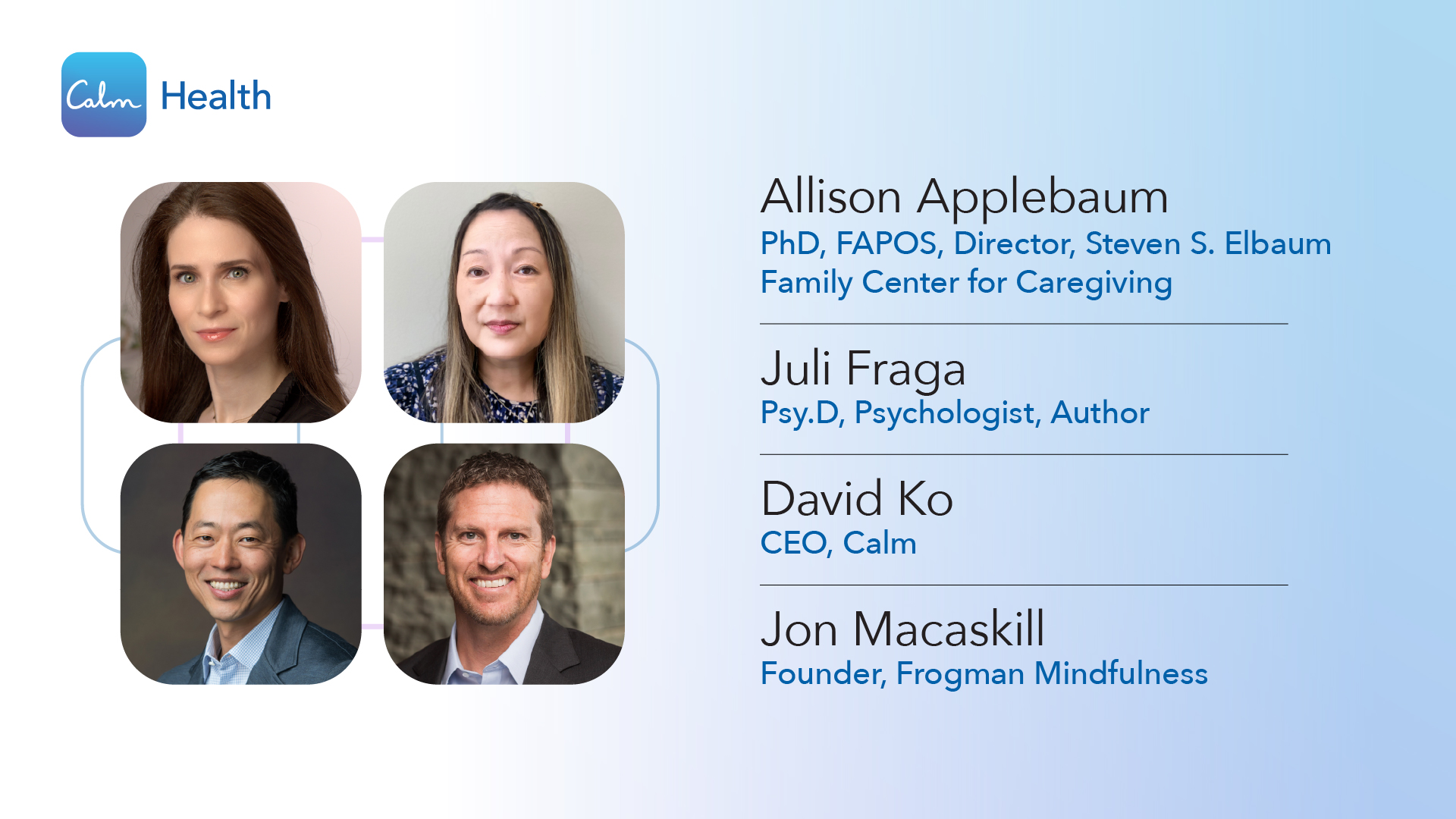Workplace Mental Health and Wellness Webinars| Calm Health