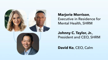 three headshots of people in suits and ties