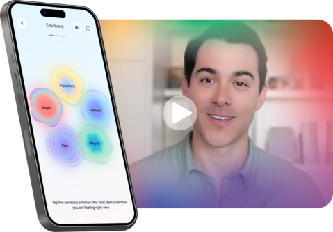 a man with a cell phone next to him