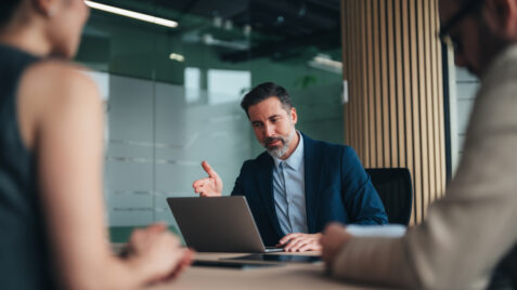 Signs of burnout in the business services sector