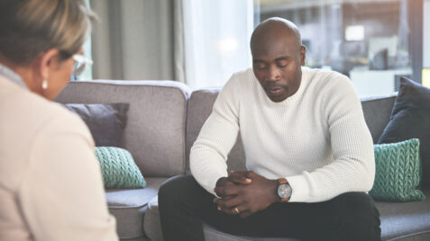 Manager learning how to support grieving employees